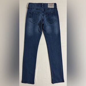 True Religion Geno Relaxed Slim Jeans Men’s 30x33 Blue Dark Wash Stretch